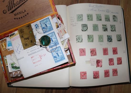 A collection of World Stamps Edward VII onwards